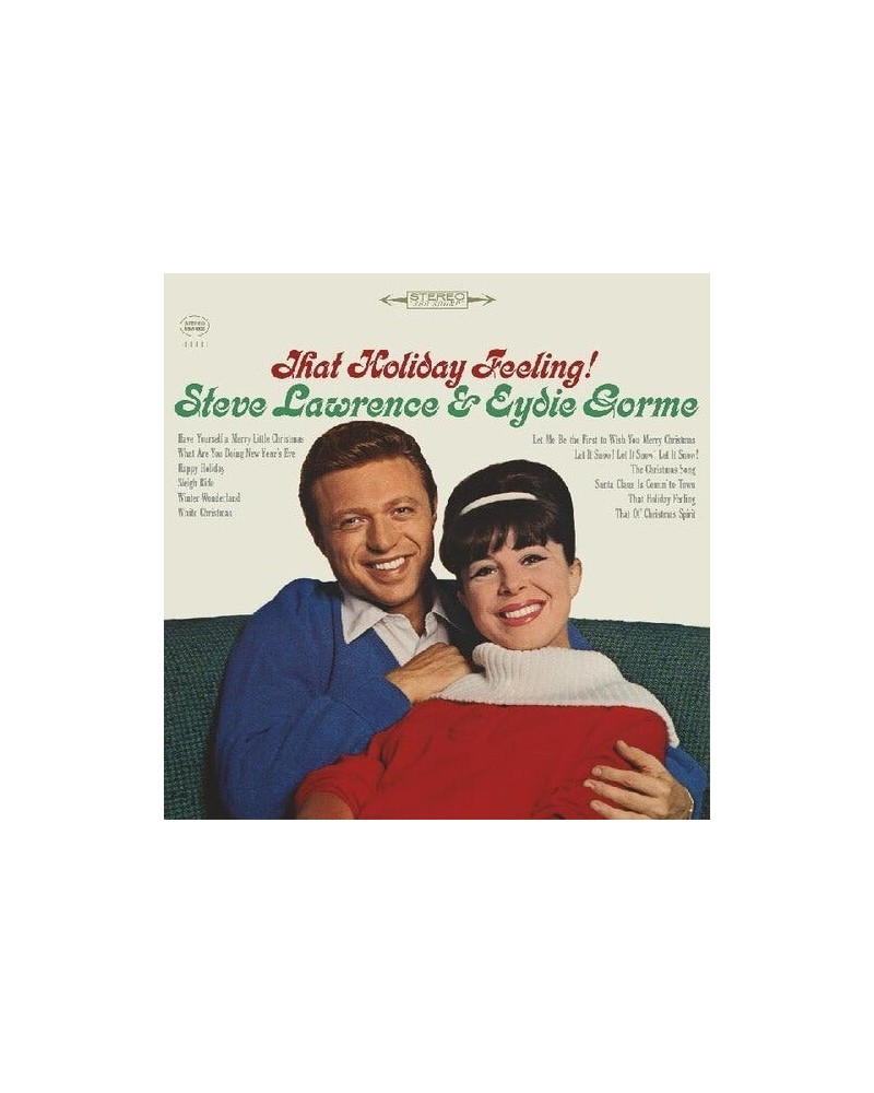 Steve Lawrence THAT HOLIDAY FEELING Vinyl Record $6.88 Vinyl