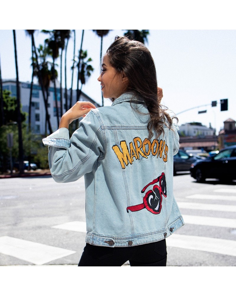 Maroon 5 Denim Jacket $7.21 Outerwear