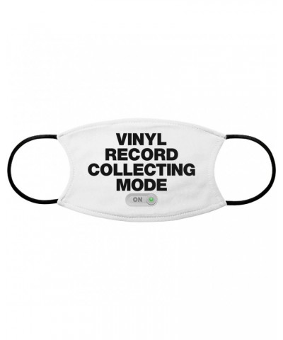 Music Life Face Mask | Vinyl Record Collecting Mode On Face Mask $33.96 Accessories