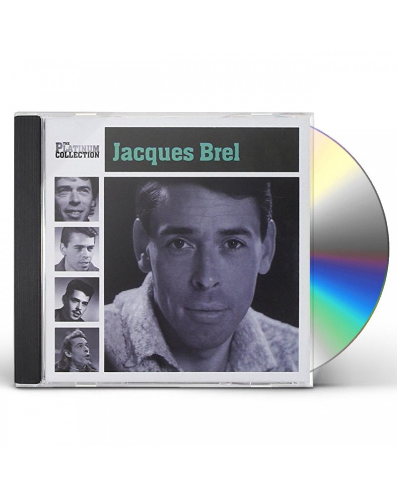 Jacques Brel PLATINUM COLLECTION CD $13.31 CD