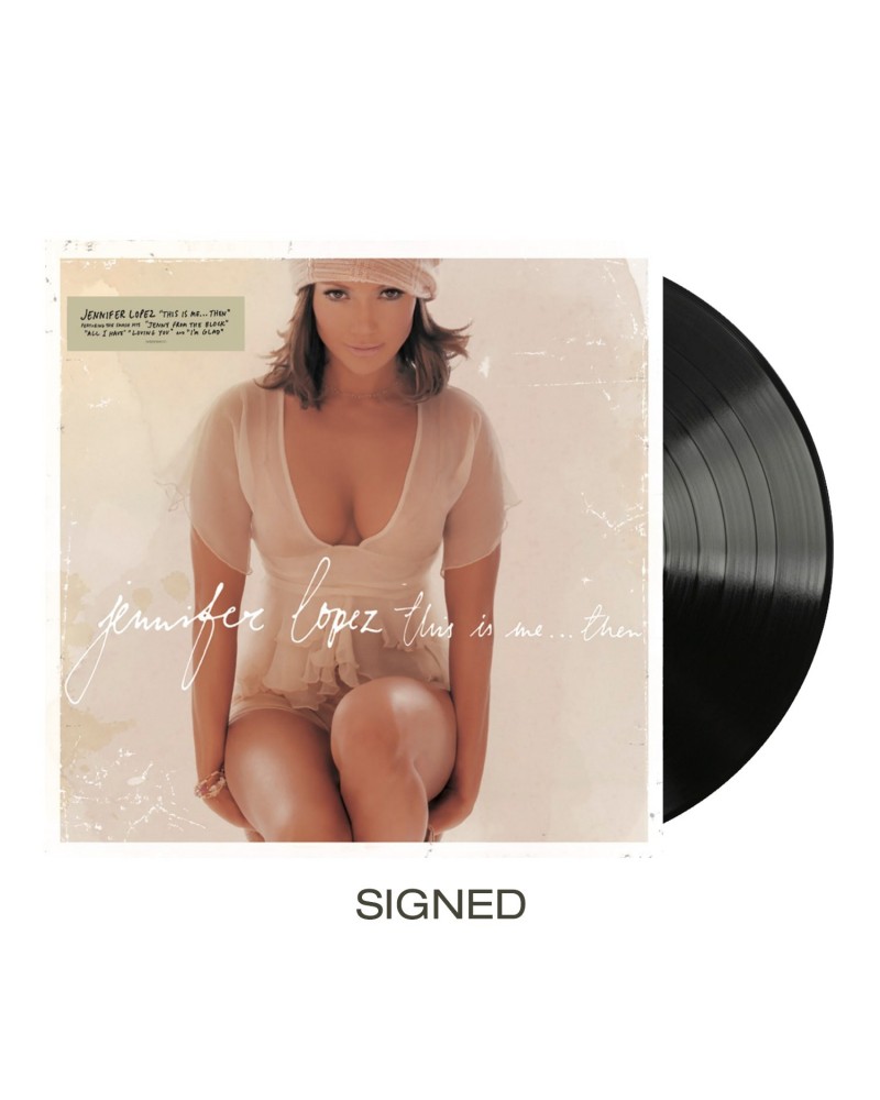 Jennifer Lopez SIGNED - This Is Me...Then (20th Anniversary) Vinyl LP $6.87 Vinyl