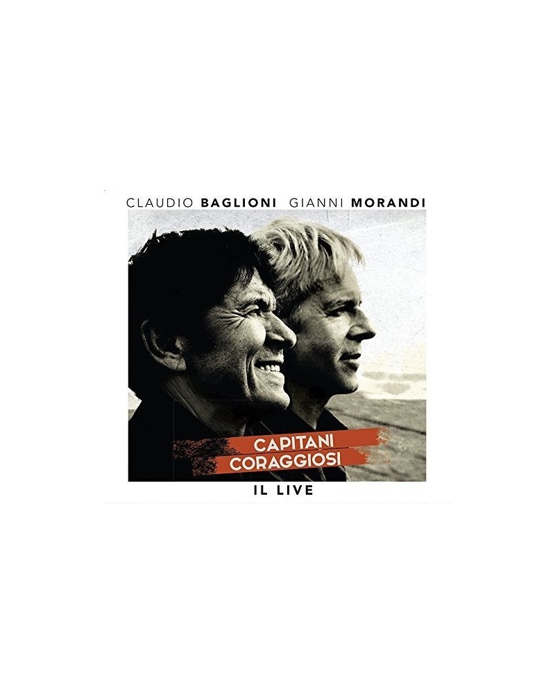 Claudio Baglioni & Gianni Morandi CAPITANI CORAGGIOSI: IL LIVE (3CD+DVD) CD $9.01 CD