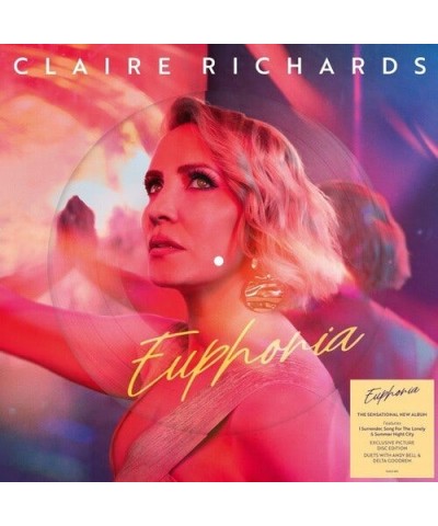 Claire Richards EUPHORIA Vinyl Record $4.75 Vinyl