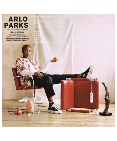 Arlo Parks Collapsed In Sunbeams (BLUE VINYL) Vinyl Record $19.75 Vinyl