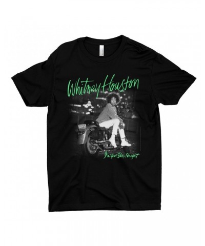 Whitney Houston T-Shirt | I'm Your Baby Tonight Album Cover Green Design Shirt $5.52 Shirts