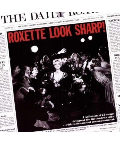 Roxette LOOK SHARP 30TH ANNIVERSARY EDITION Vinyl Record $8.99 Vinyl