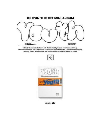 KIHYUN YOUTH CD $12.59 CD