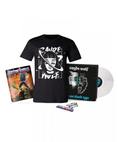 Zayde Wølf BUNDLE 1: Neon Blood Type Vinyl + Alien Girl Tee $6.55 Vinyl