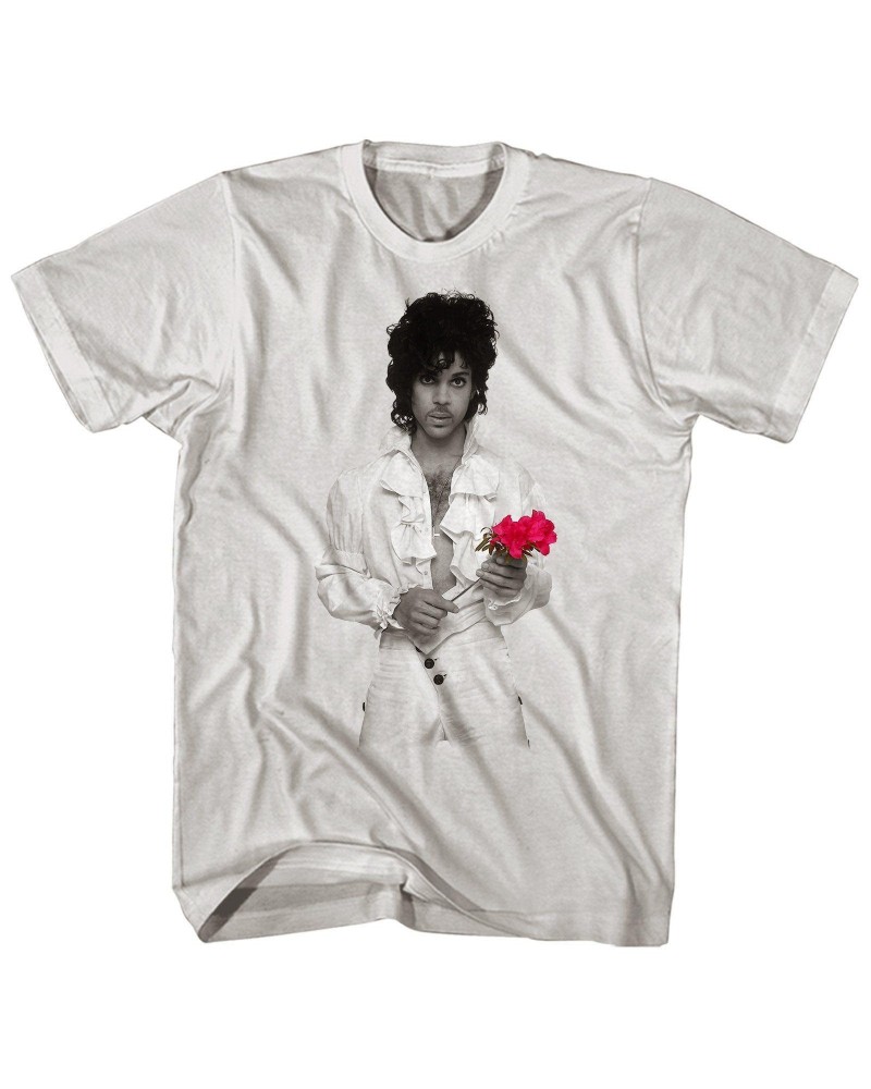 Prince T-Shirt | Red Rose Portrait Shirt $7.69 Shirts