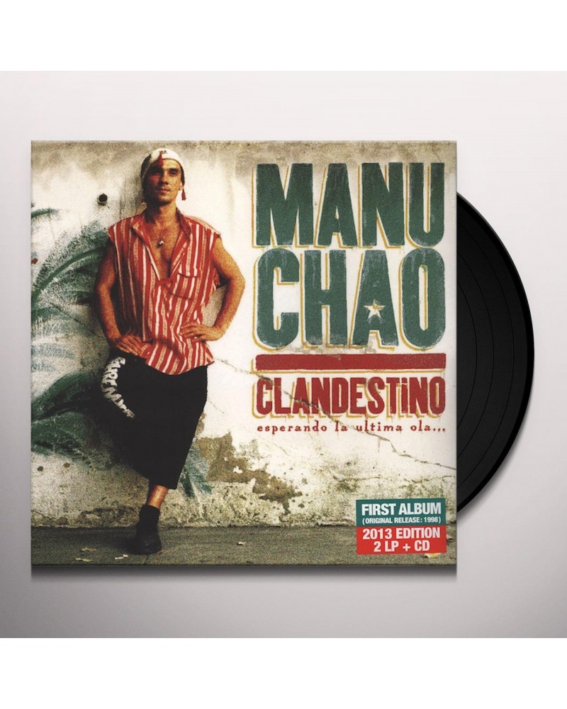 Manu Chao Clandestino Vinyl Record $8.03 Vinyl