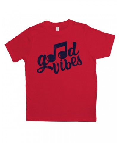 Music Life Kids T-Shirt | Good Vibes Only Kids Shirt $7.51 Kids