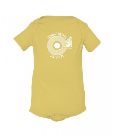 Music Life Baby Onesie | Vinyl Sounds Better Onesie $4.02 Kids