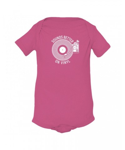 Music Life Baby Onesie | Vinyl Sounds Better Onesie $4.02 Kids