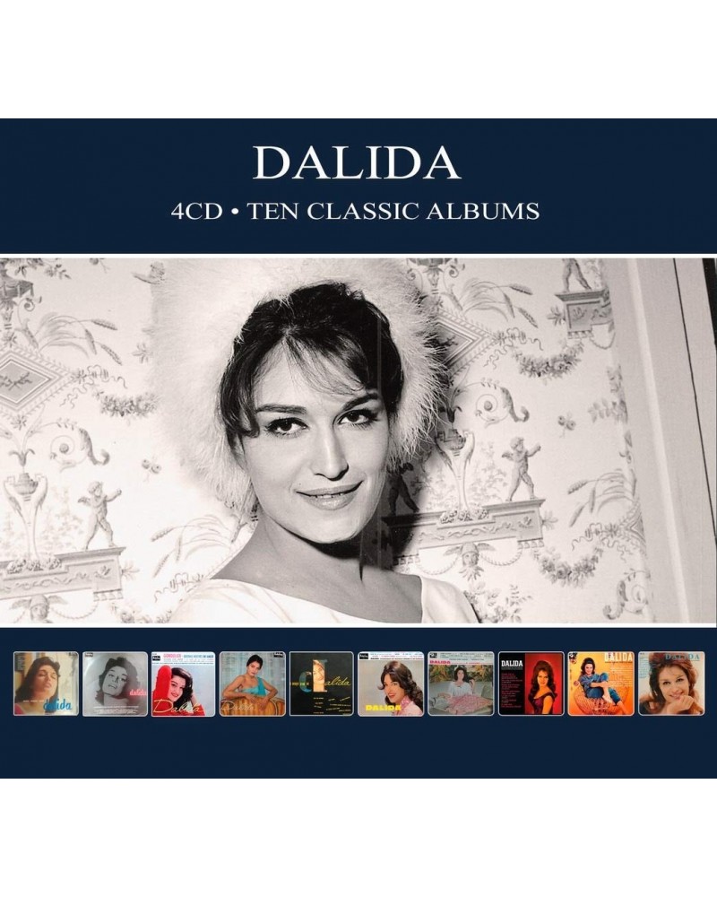 Dalida TEN CLASSIC ALBUMS CD $13.32 CD