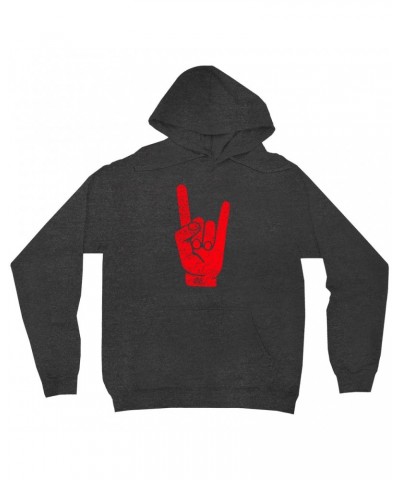 Music Life Hoodie | The Sign Of Metal Hoodie $8.38 Sweatshirts