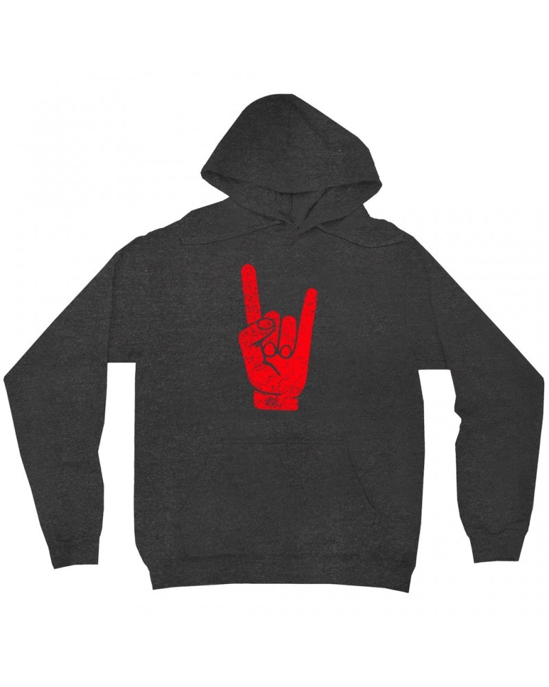 Music Life Hoodie | The Sign Of Metal Hoodie $8.38 Sweatshirts