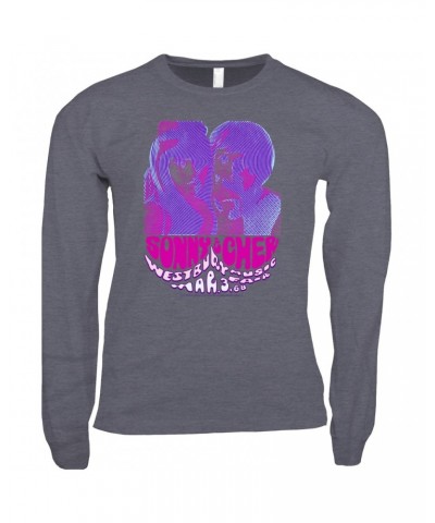 Sonny & Cher Long Sleeve Shirt | Westbury Music Fair Psychedelic Flyer Shirt $5.24 Shirts