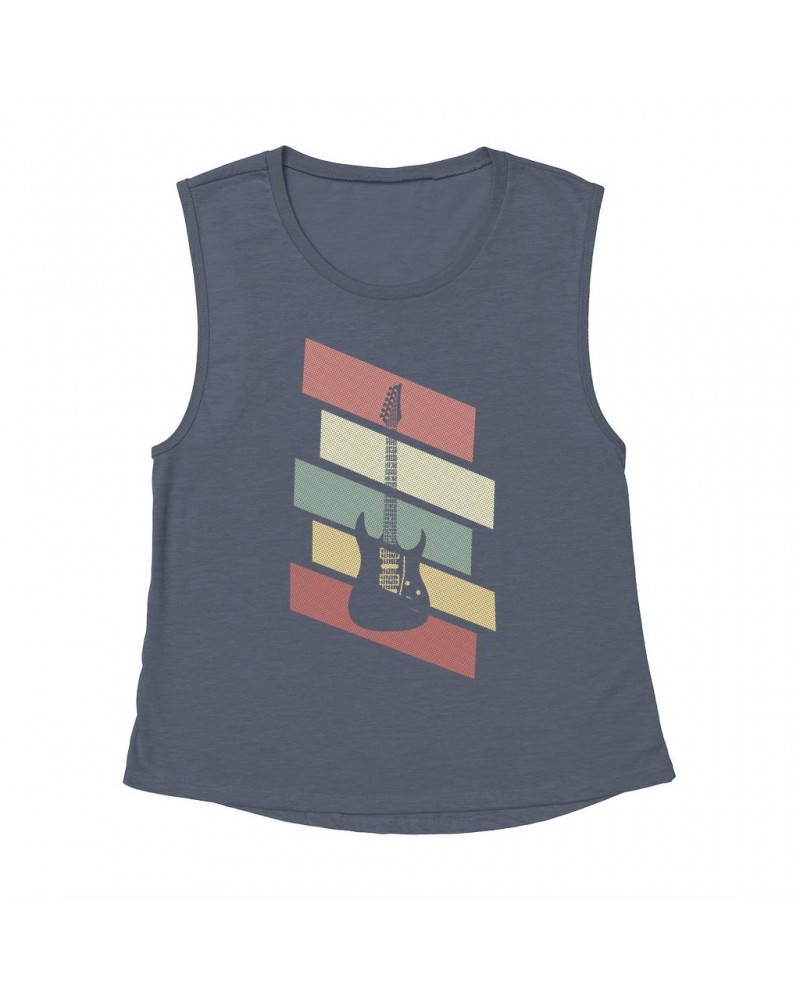 Music Life Muscle Tank | Guitar Geometry Tank Top $8.87 Shirts