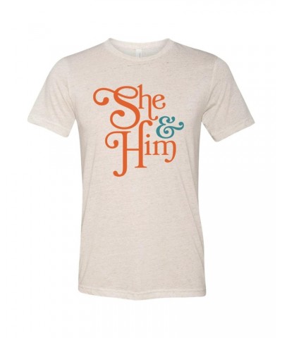 She & Him Unisex Logo Tee $6.01 Shirts