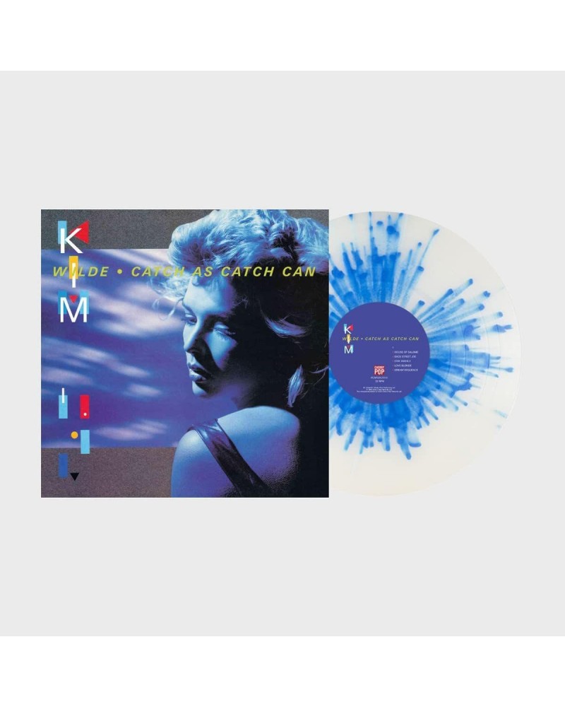 Kim Wilde Catch As Catch Can (Clear W/ Blue Splatter) Vinyl Record $7.18 Vinyl