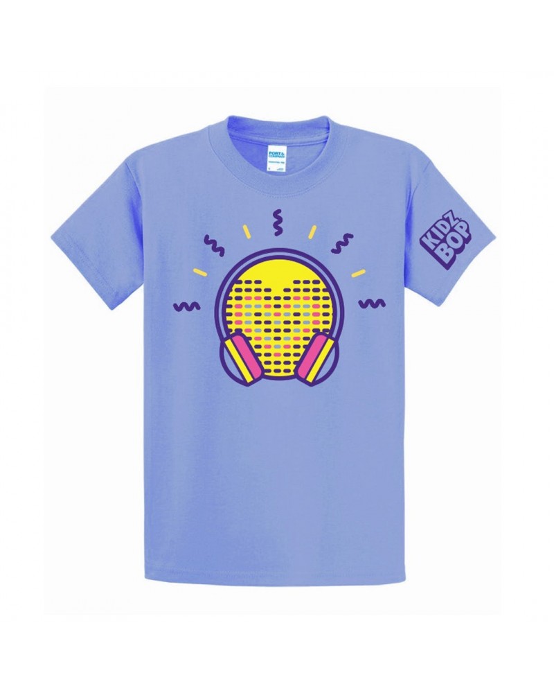 Kidz Bop All-Time Greatest Hits - Headphones and Hearts Youth Tee Shirt $7.51 Kids