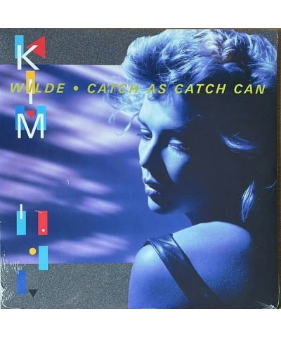 Kim Wilde Catch As Catch Can (Clear W/ Blue Splatter) Vinyl Record $7.18 Vinyl