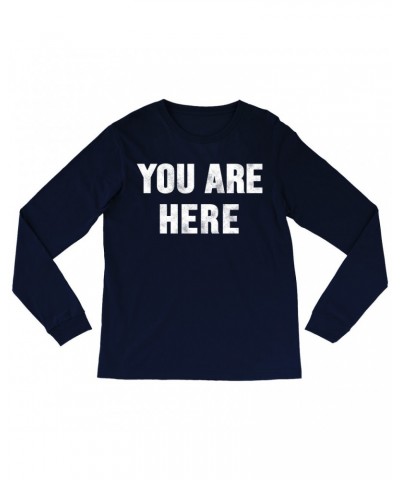 John Lennon Long Sleeve Shirt | You Are Here Distressed Design Worn By Shirt $8.39 Shirts