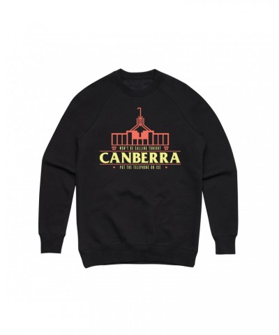 Client Liaison Canberra / Black Crew Sweater $7.40 Sweatshirts