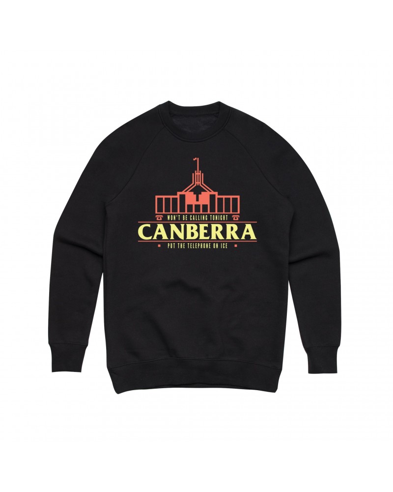 Client Liaison Canberra / Black Crew Sweater $7.40 Sweatshirts