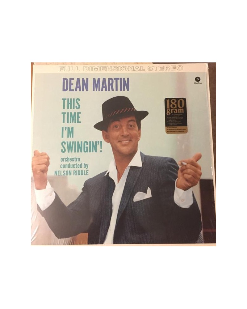 Dean Martin THIS TIME I'M SWINGIN (LIMITED/180G/4 BONUS TRACKS/DMM) Vinyl Record $6.48 Vinyl