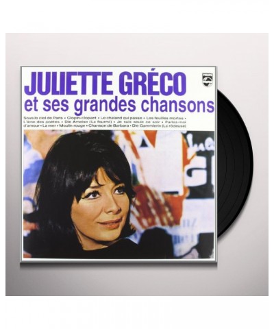 Juliette Gréco & HER GREATEST CHANSONS Vinyl Record $14.55 Vinyl