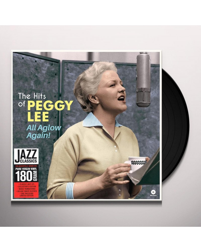 Peggy Lee ALL AGLOW AGAIN - THE HITS OF PEGGY LEE Vinyl Record $3.62 Vinyl