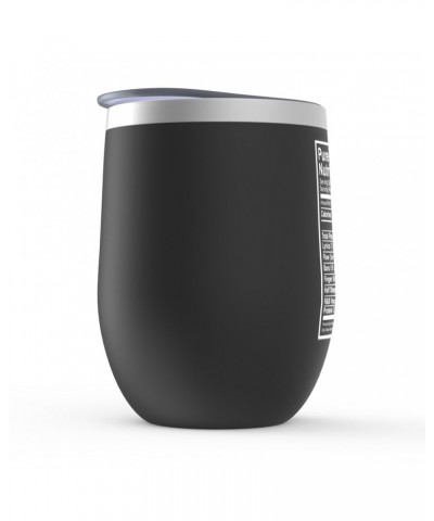 Music Life Wine Tumbler | Hip Hop Nutrition Facts Stemless Wine $7.40 Drinkware