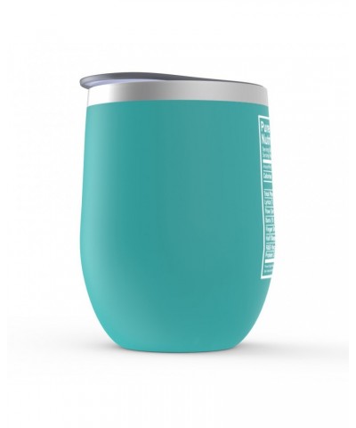 Music Life Wine Tumbler | Hip Hop Nutrition Facts Stemless Wine $7.40 Drinkware