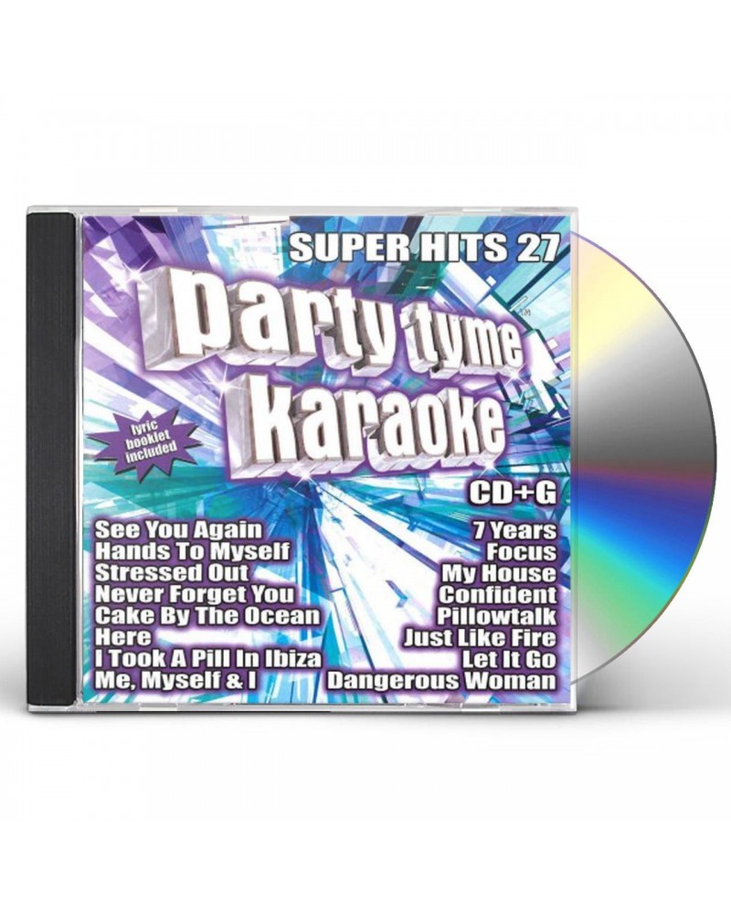 Party Tyme Karaoke Super Hits 27 (16-song CD+G) CD $19.80 CD