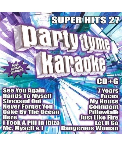 Party Tyme Karaoke Super Hits 27 (16-song CD+G) CD $19.80 CD