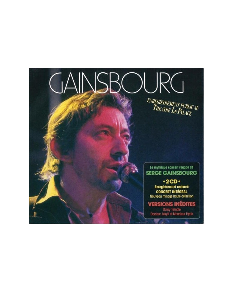 Serge Gainsbourg ENREGISTREMENT PUBLIC AU THEATRE LE PALACE CD $11.87 CD