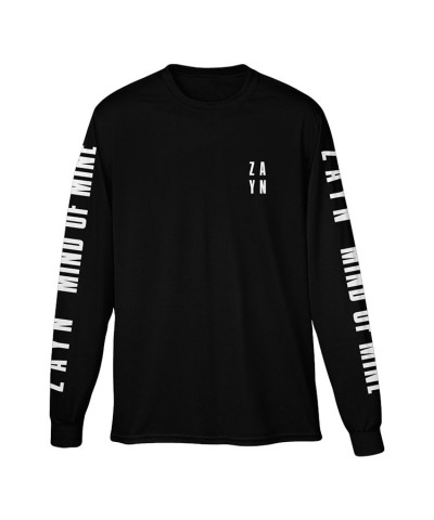 ZAYN Stacked Logo Black Long Sleeve $6.99 Shirts