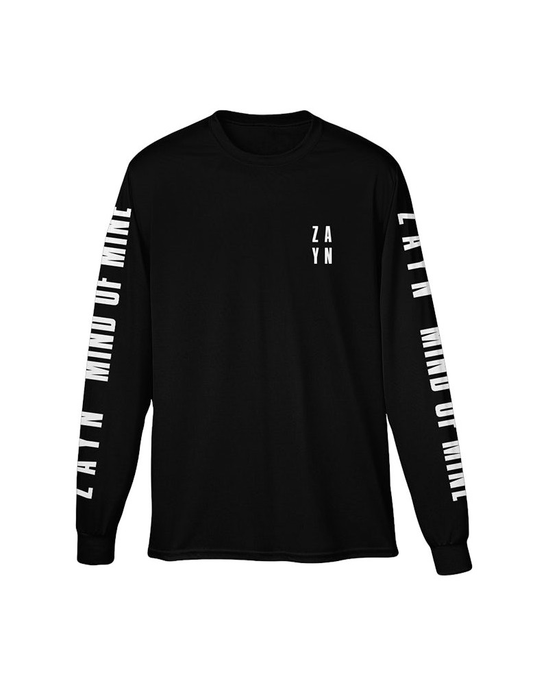 ZAYN Stacked Logo Black Long Sleeve $6.99 Shirts