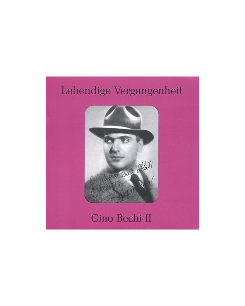 Gino Bechi LEGENDARY VOICES: GINO BECHI 2 CD $9.35 CD