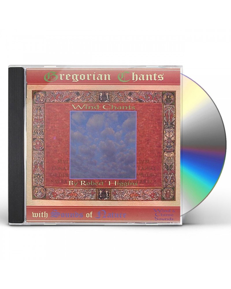 Robert Higgins WIND CHANTS GREGORIAN CHANTS WITH SOUNDS OF NATURE CD $6.15 CD