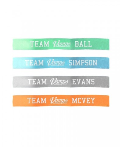 The Vamps Team Vamps Cloth Wristband Set $18.57 Accessories