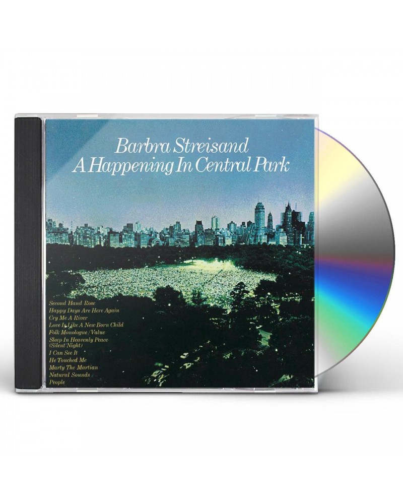 Barbra Streisand HAPPENING IN CENTRAL PARK CD $16.68 CD