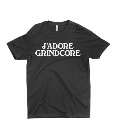 Music Life T-Shirt | J'Adore Grindcore Shirt $8.24 Shirts