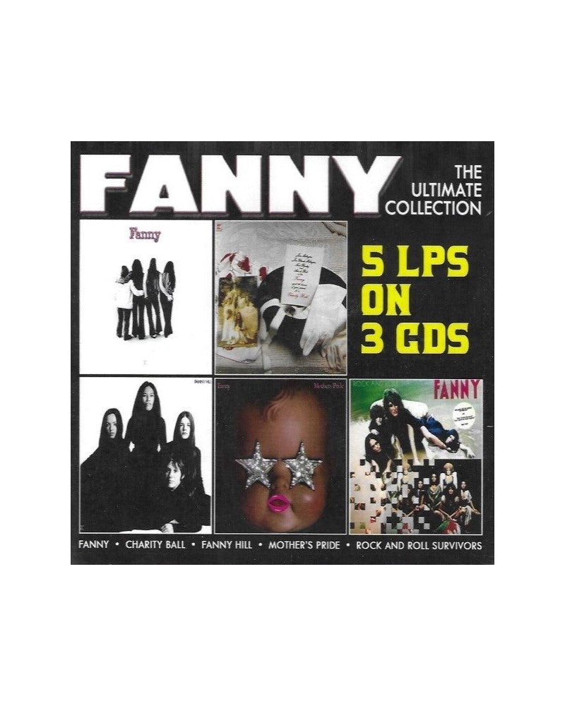 Fanny The Ultimate Collection: 5 Lps On 3 Cds CD $6.76 CD