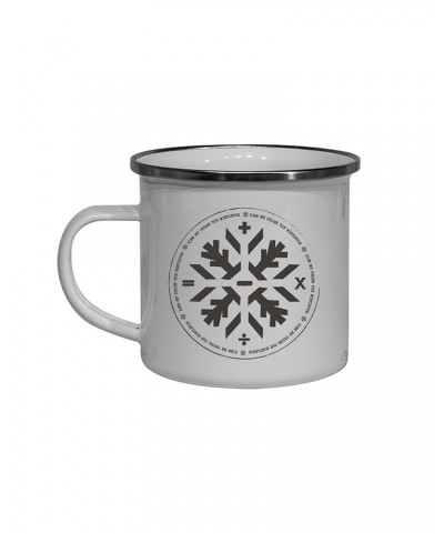 Ed Sheeran Snowflake Enamel Mug $7.95 Drinkware