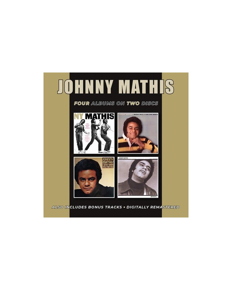 Johnny Mathis HEART OF A WOMAN / WHEN WILL I SEE YOU AGAIN CD $30.86 CD