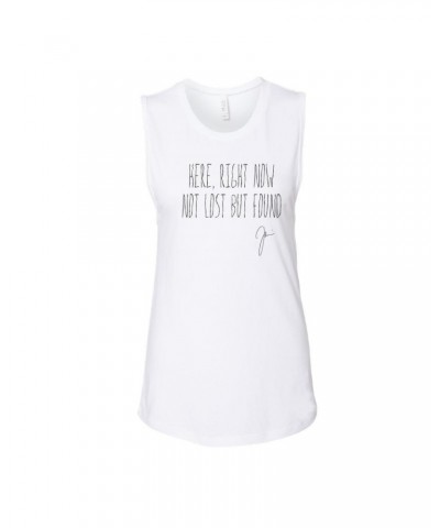 Joshua Radin Here Right Now Ladies Tank (White) $6.50 Shirts