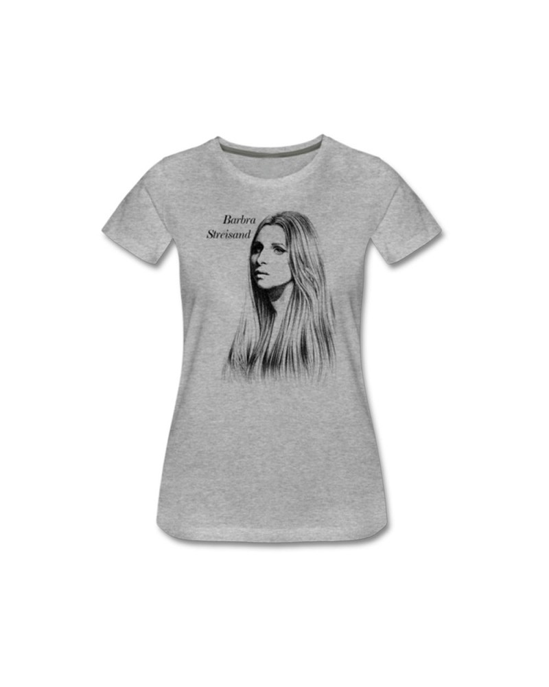 Barbra Streisand Illustration T-Shirt (Women) $9.49 Shirts