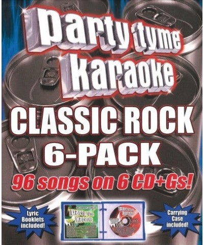 Party Tyme Karaoke Classic Rock 6-Pack (6 CD)(96-Song Party Pack) CD $18.79 CD